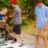 Grand Floor Piano Outdoor Music Instrument (2 boys playing)