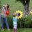 Percussion Play Inspired by Nature Ensemble (mother and 4 children playing)