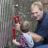 Percussion Play Mirror Chimes (1 child playing with father)