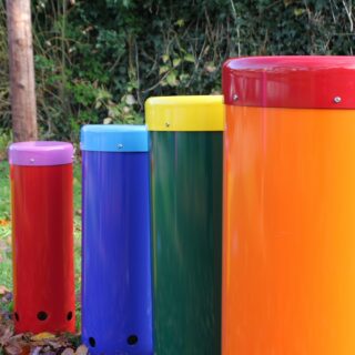 Percussion Play Outdoor Musical Instrument Accessory / Spare Part Rainbow Sambas Replacement Drums