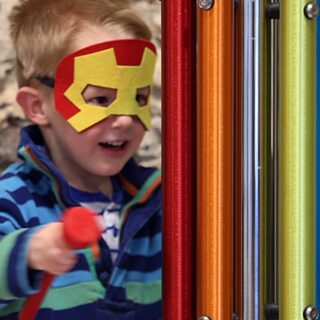 Percussion Play Penta Post C Major Pentatonic C5-C6 (little boy playing)