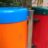 Percussion Play Replacement Congas Lids (Medium Blue 9 13/16 inch / Small Green 7 7/8 inch)